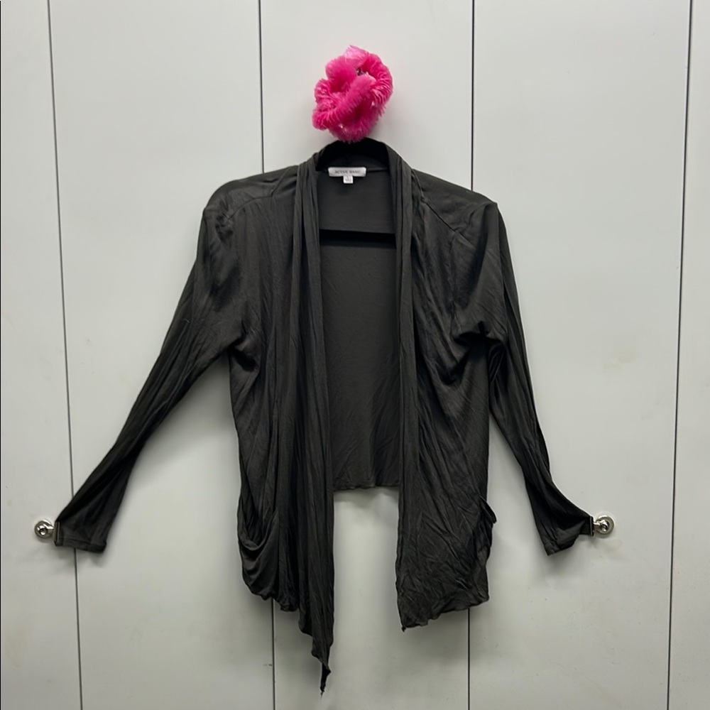 Active Basic Gray Cardigan - Picture 4 of 7